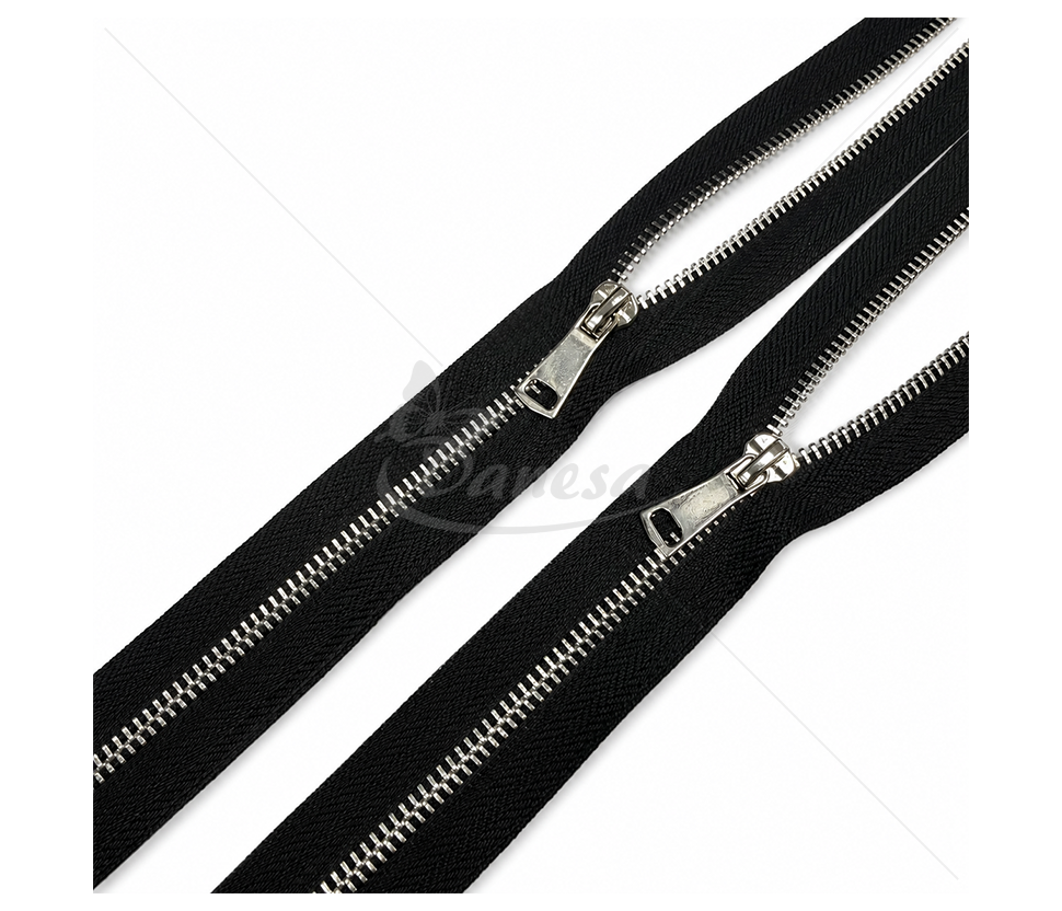 Metalinis užtrauktukas su dviem galvutėmis, 70 cm, Nr.5