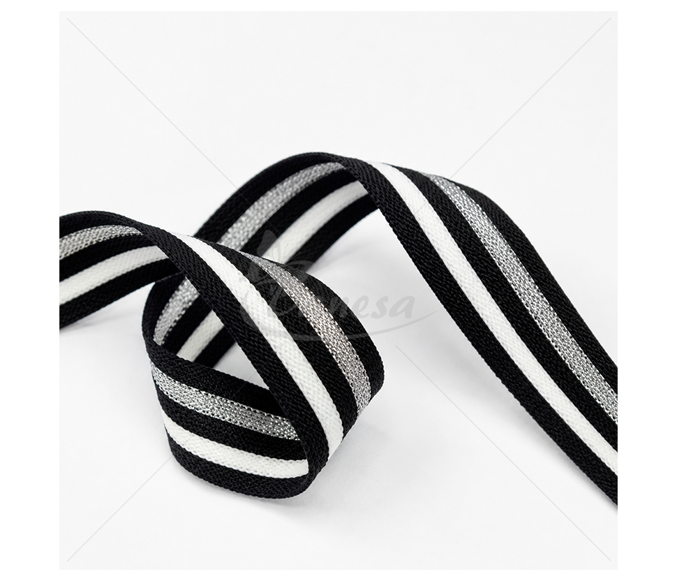 Decorative Stretch Knitted Trim, 20 mm