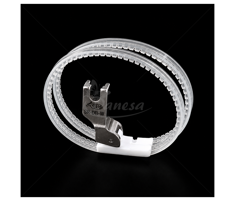 SR DB-W Double Roller Ring Presser Foot for Industrial Sewing Machines