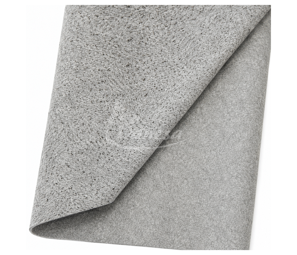 Thin Double-Sided Grey Melange Felt