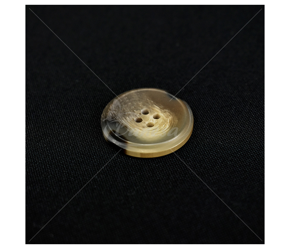 Brown multicolor classic four-hole sewing buttons 24L–44L