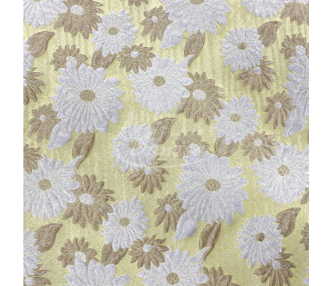 Jacquard with Natural Silk