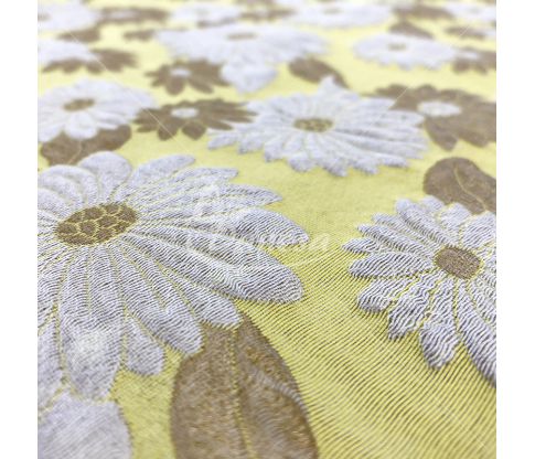 Jacquard with Natural Silk