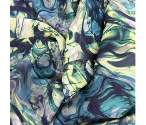 Viscose - polyester dress fabric