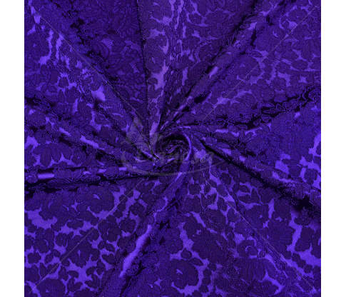Jacquard, flower pattern, violet
