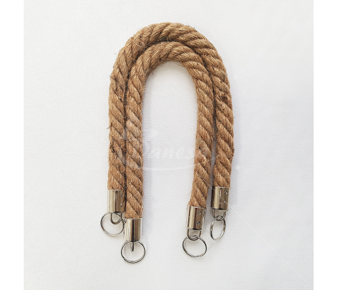 Jute bag handles
