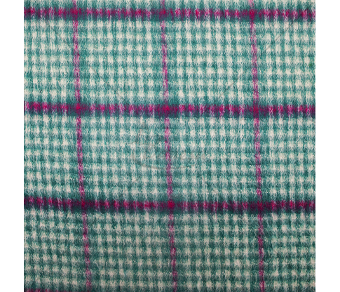 Coat fabric with mohair wool