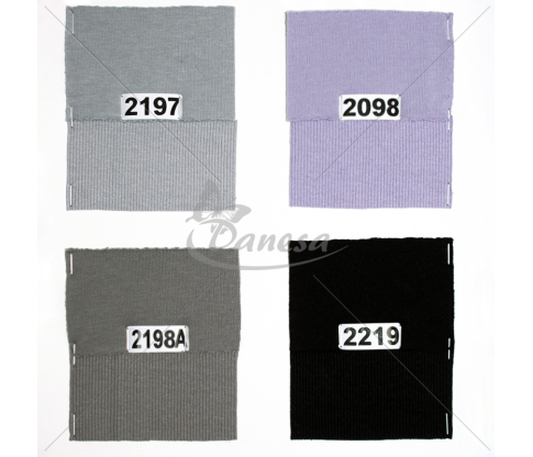 RIB knit fabric (Color palette)