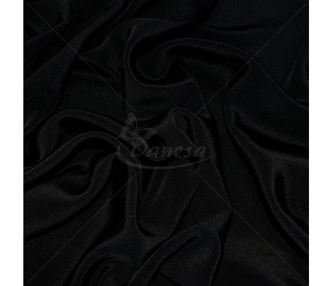 Natural silk, black color