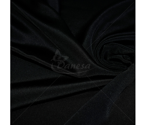 Natural silk, black color