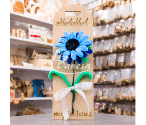 Handmade Gift for Mom “I Love You” | Wooden Keepsake