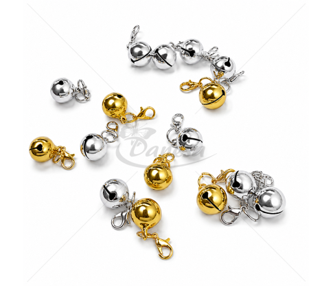 Varpelis su karabininiu užsegimu – 13 mm