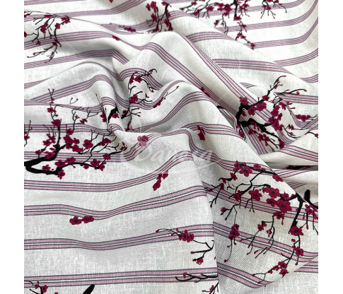 Linen with cotton