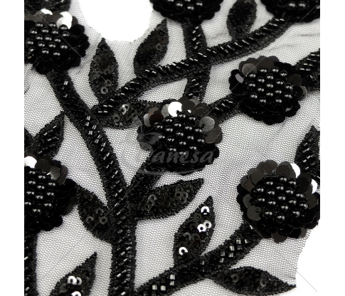 Tulle applique