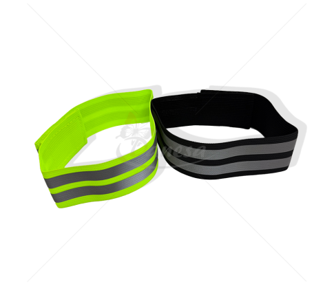 Reflective Elastic Strap with Velcro Fastener