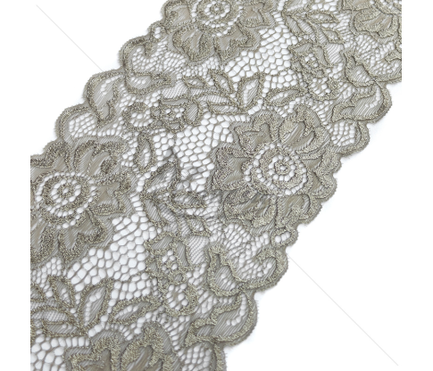 Wide lace ribbon