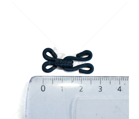 Hook and Eye Fasteners, Fabric Covered