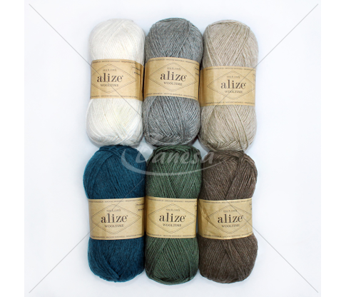 Knitting yarn Wooltime (color palette)