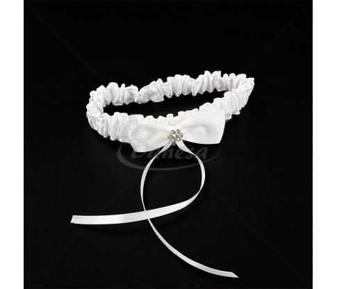 Bridal Wedding Garter with Bow – for Weddings and Hen Parties