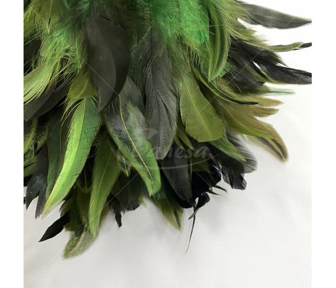 Rooster Feather Decorative Ribbon (long)