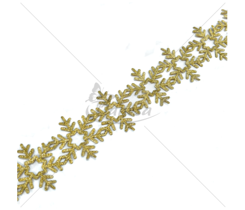 Adhesive decorative ribbon Snowflake