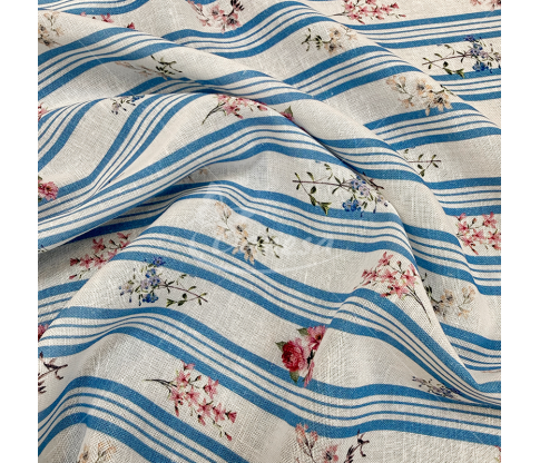 Linen with cotton