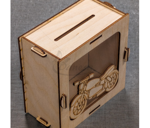 Children's money box "Motorcycle"