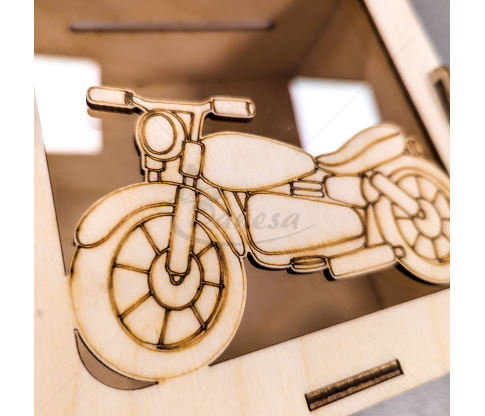 Children's money box "Motorcycle"