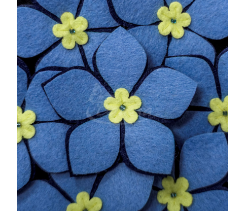 Forget-Me-Not Brooch