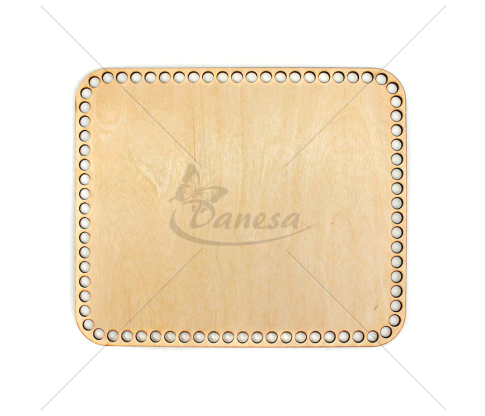 Wooden base for crochet (25 x 30 cm)