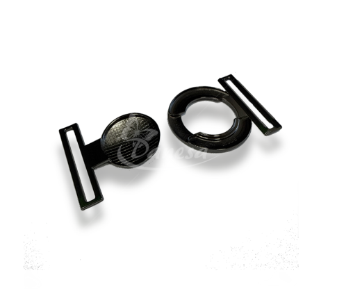 Декоративные пришивные металлические застёжки (5cm)