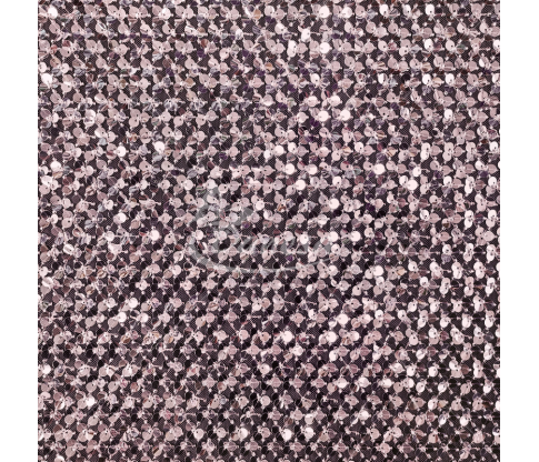 Fabric embroidered with scales