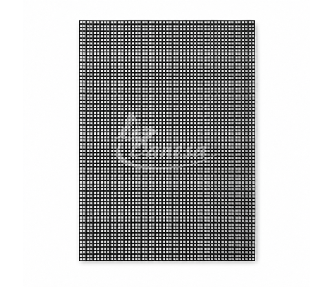 Juoda stačiakampė plastikinė kanva tapiko technikai, 20,2 x 30,4 cm