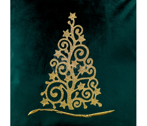 Embroidered Pillow "Christmas Tree"