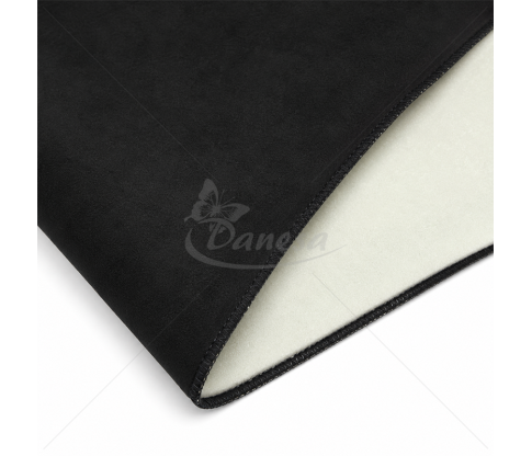 Black Automotive Headliner Fabric with Foam – Alcantara and Velvet Look