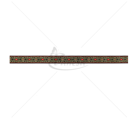 Woven decorative ribbon
