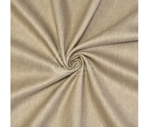 Suit fabric, Virgin Wool, herringbone weave, beige color