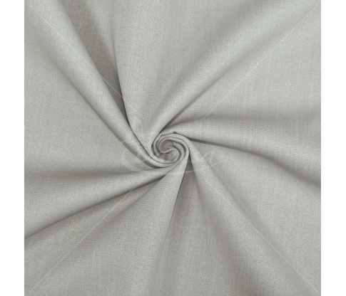 Blackout curtain fabric, solid color, light gray color