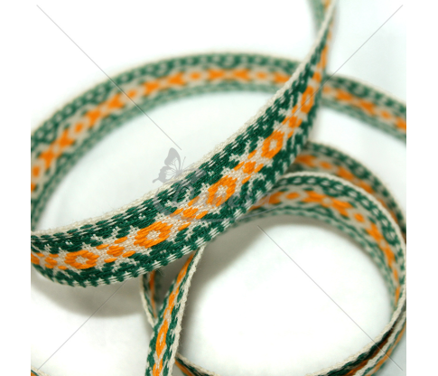 Woven national ribbon