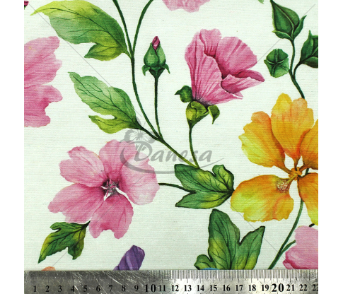 Linen-look fabric (Linen imitation)