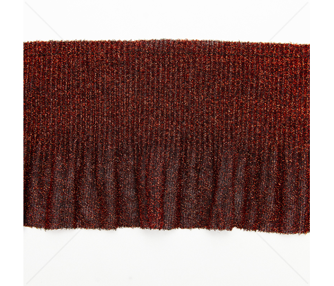 Glossy corrugated decorative tape