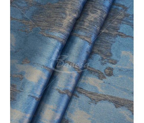 Jacquard, gray/light blue