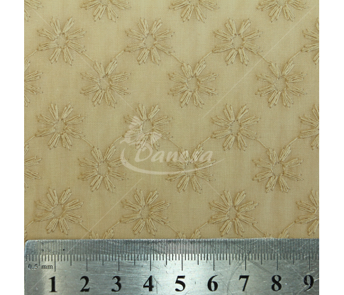 Embroidered cotton