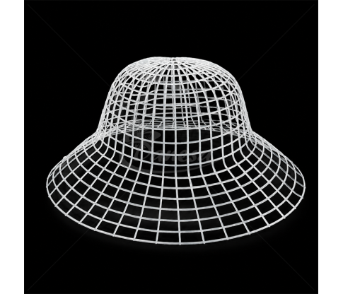 Plastic Hat Base for Hat Making and Crocheting