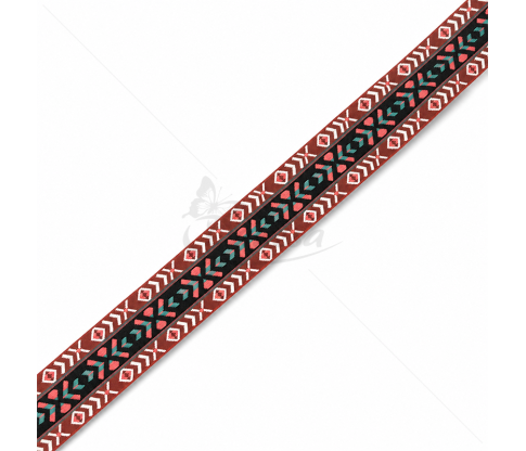 Woven decorative ribbon