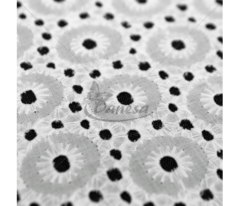 Embroidered cotton
