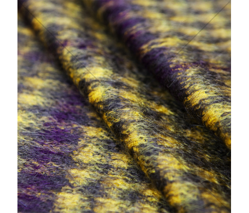 Coat fabric with mohair wool