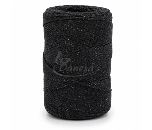 YarnArt Macrame Cotton Lurex хлопковая пряжа для макраме с люрексом, 250 г / 205 м