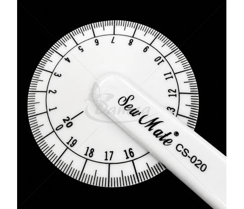 Rotary Curve Measuring Ruler for Sewing, 20 cm