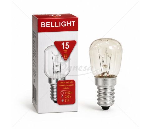 Лампа накаливания Bellight E14, 15 Вт, 85 лм, 230 В